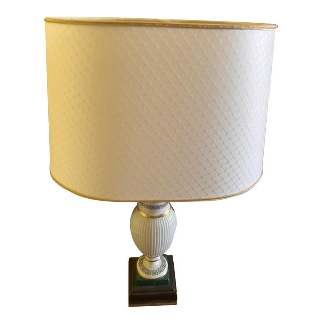 Vintage Lenox Porcelain Table Lamp For Sale