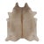 Rug & Kilim’s Large Cowhide Rug in Warm Beige and Cream Tones For Sale