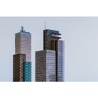 Guy Sargent, Port of Rotterdam, Archival Pigment Print For Sale