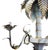 Vintage Hollywood Regency Style Tolle Palm Tree Bamboo Chandelier For Sale - Image 4 of 11