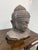 Indonesian Hand Carved Lava Stone Buddha Bust For Sale - Image 10 of 12