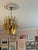 Glass Murano Chandelier in the style of Mazzega For Sale - Image 7 of 10