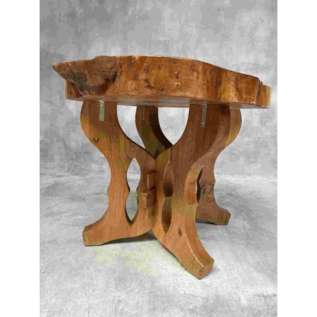 Canadian Tree Trunk Table For Sale - Image 9 of 12