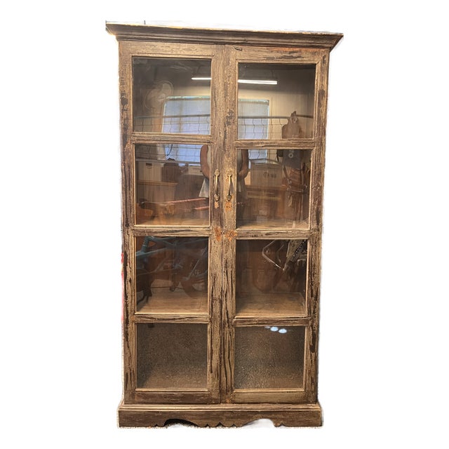 Vintage Colonial Cabinet For Sale