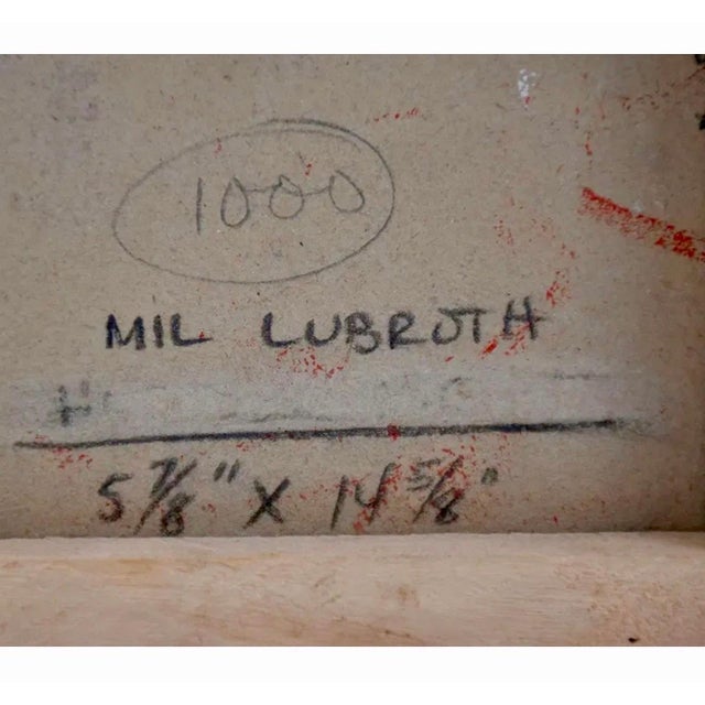 Green Mil Lubroth, Mil Lubroth Mixed Media Oil Painting Contemporary Female Abstract Expressionist For Sale - Image 8 of 8