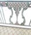 Hand‑Painted Vintage Gustavian Style Two‑Seater Settee — Designer/Statement Piece For Sale - Image 4 of 11