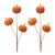 2020s Plush Fall Pumpkin Spray (Set of 2) For Sale - Image 5 of 5