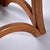 Mid-Century Modern Sculptural Bentwood Pearsall Style Glass Top Pedestal Side Tables For Sale - Image 9 of 11