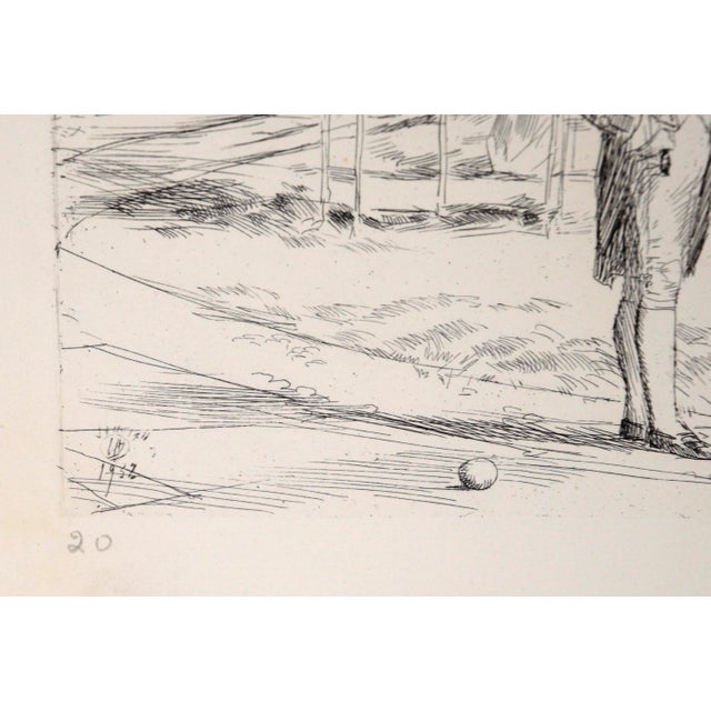 Black Bowling on the Green (From the Bicentennial Pageant of George Washington) by Childe Hassam For Sale - Image 8 of 8