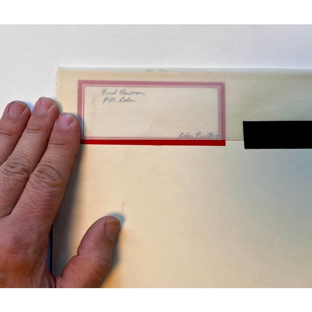 1970's Color Photograph Female Portrait Artist, Subject and Exact Date are Unknown (Fred Newman list on back) in the style...