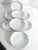 Vintage Ucagco Dessert Berry Bowls Set of 8 Embassy Platinum For Sale - Image 9 of 9