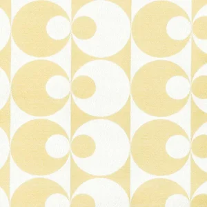 Schumacher Revolution Fabric in Sandstone