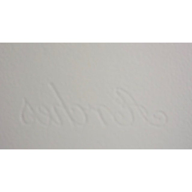 Paper Dali Hamadryades Mimetiques Arborescentes H/Sig Etching Dali Archives Certified For Sale - Image 7 of 7