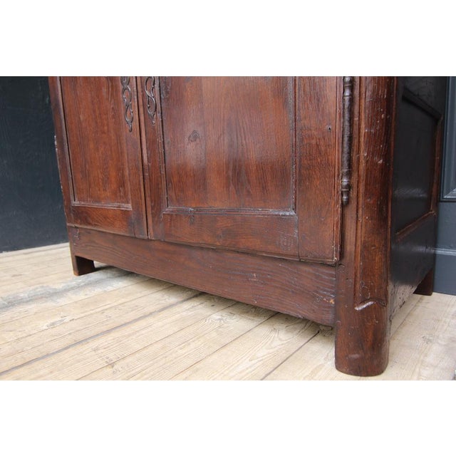 18th Century French Provincial Oak Cabinet For Sale - Image 11 of 18