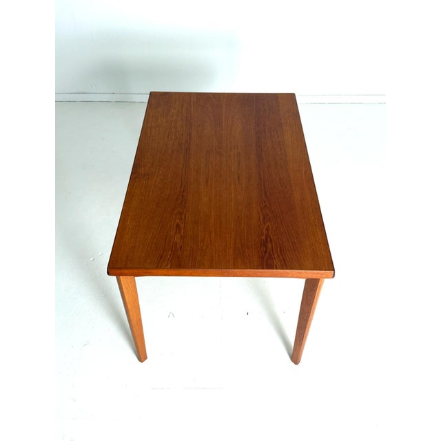 Wood Extendable Dining Table from Henning Kjærnulf, 1960s For Sale - Image 7 of 12