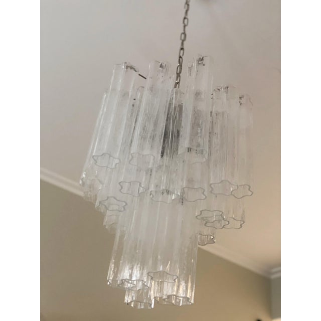 Murano Glass Tronchi Chandeliers, Set of 2 For Sale - Image 9 of 14