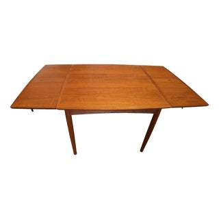 Teak Dining Table with Double Extension by Poul Hundevad for Hundevad & Co., 1960s For Sale