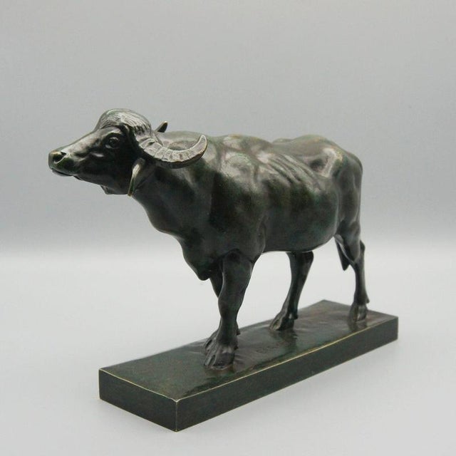 Antoine Louis Barye, Standing Buffalo, Bronze For Sale - Image 4 of 9