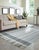 Giselle Serene Multicolor Flatweave Wool Rug, Country of Origin: India. This contemporary flatweave offers a striking yet...