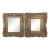 Mid 20th Century Pair of Grand European-Style Carved Giltwood Frames With Acanthus & Floral Scrollwork For Sale