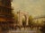 Italian Artist, Triumphal Arch Cityscape, 1980s, Oil Painting, Framed For Sale - Image 9 of 12