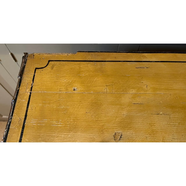 Antique 19th Century Regency Carved and Painted Faux Bamboo Chest of Drawers, England Circa 1830 For Sale - Image 16 of 18
