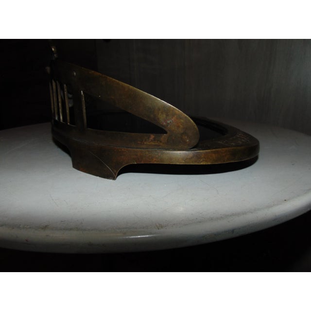 Art Nouveau Brass & Ash Pan or Letter Base, 1890s For Sale - Image 6 of 10