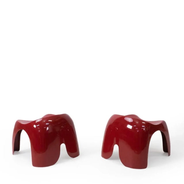 Mid-Century Modern Set of Efebino Stools by Stacy Dukes for Artemide, 1960s For Sale - Image 3 of 7