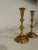 Vintage Brass Candlesticks- a Pair For Sale In Los Angeles - Image 6 of 6
