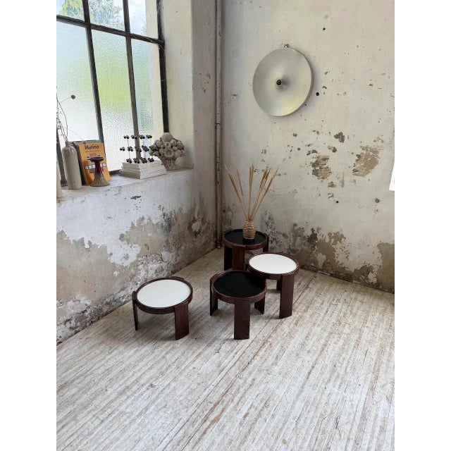 Nido 780 G Stackable Coffee Tables by Gianfranco Frattini for Cassina, 1960s, Set of 4 For Sale - Image 6 of 18