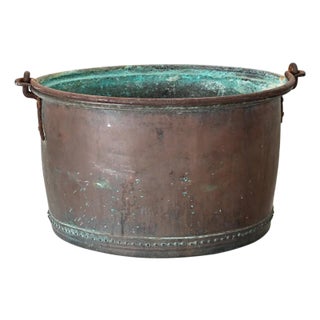 French 19th Century Copper Cooking Pot For Sale