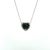 5.11 Carat Black Diamond White Diamond White Gold Chain Necklace For Sale - Image 4 of 8