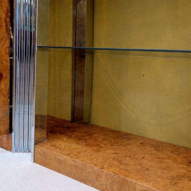 Milo Baughman Briar Bar Cabinet by Milo Baughman, 1940s For Sale - Image 4 of 8