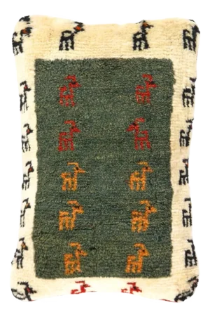 Fine Hand Knotted Persian Gabbeh Pillow