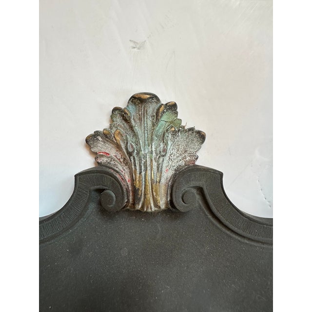 1920s 1920s Regency Style Iron Sconces -a Pair For Sale - Image 5 of 10