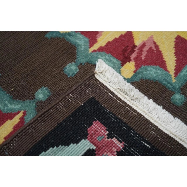 Textile Sumak Rug 6' X 9' For Sale - Image 7 of 12