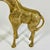 Metal 1960s Vintage Hollywood Regency Boho Chic Brass Giraffe With Calf Sculpture - Set of 2 For Sale - Image 7 of 15