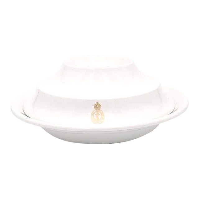 One of Four Covered Armorial Dishes, England Circa 1953. Four Available, Priced Separately For Sale