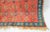 Textile 1960s Moroccan Berber Rug, Coral and Teal Geometric Wool, 4'10" × 9'10" For Sale - Image 7 of 14