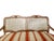 Lovely W&J Sloane French Provincial/ Louis XV style, double-arched cane back settee. It has cabriole legs with gently...