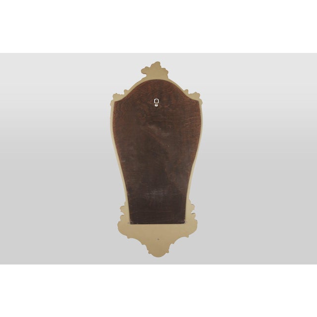 Baroque Gilt Resin Mirror with Plateau from Deknudt, Belgium, 1970s For Sale - Image 10 of 11