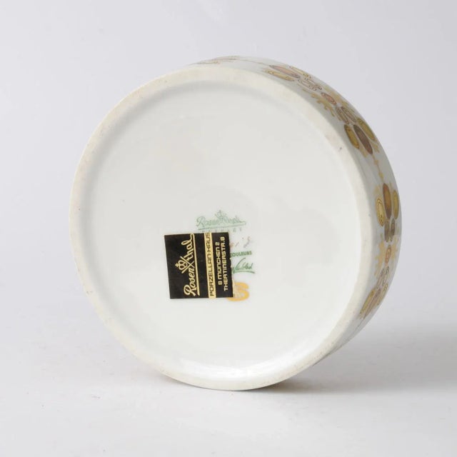 Rosenthal Vintage Four Color Porcelain Bowl by Bjorn Wiinblad for Rosenthal For Sale - Image 4 of 6