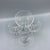 Champagne/Shebert Crystal Stemware "Aquarius Clear" by Bryce- Set of 4 For Sale - Image 4 of 12