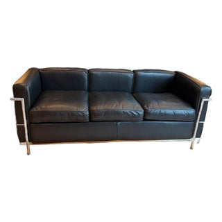 Corbusier Petit Modele Three Seater Sofa For Sale