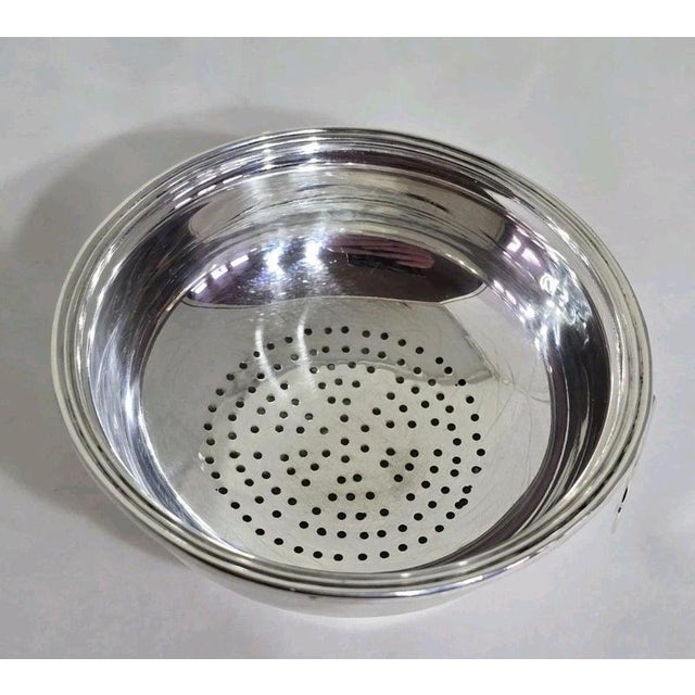 Metal Sterling Silver Wine and Spirit Funnel from Hugh Crawshaw, Sheffield, 1992 For Sale - Image 7 of 18