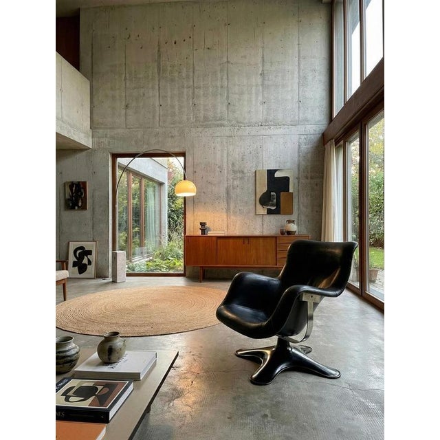 Karuselli Swivel Chair by Yrjö Kukkapuro for Haimi, Finland, 1960s For Sale - Image 11 of 14