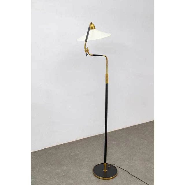 1950s Brass Floor Lamp, Italy, 1950s For Sale - Image 5 of 11