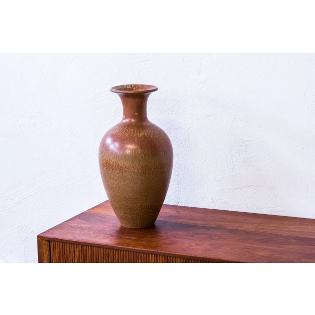 Stoneware Floor Vase by Gunnar Nylund for Rörstrand, 1950s For Sale - Image 12 of 12