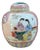 Vintage Chinese Famille Rose Porcelain Ginger Jar - 8.75” Tall For Sale