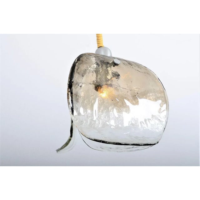 Mid-Century Modern Murano Glass Ceiling Lamp by J. T. Kalmar for Kalmar Franken KG, 1960s For Sale - Image 3 of 9